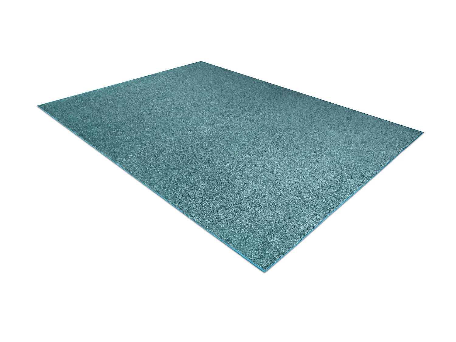 Teppich Teppichboden SANTA FE grün 24 eben, glatt, einfarbig 100x300 cm