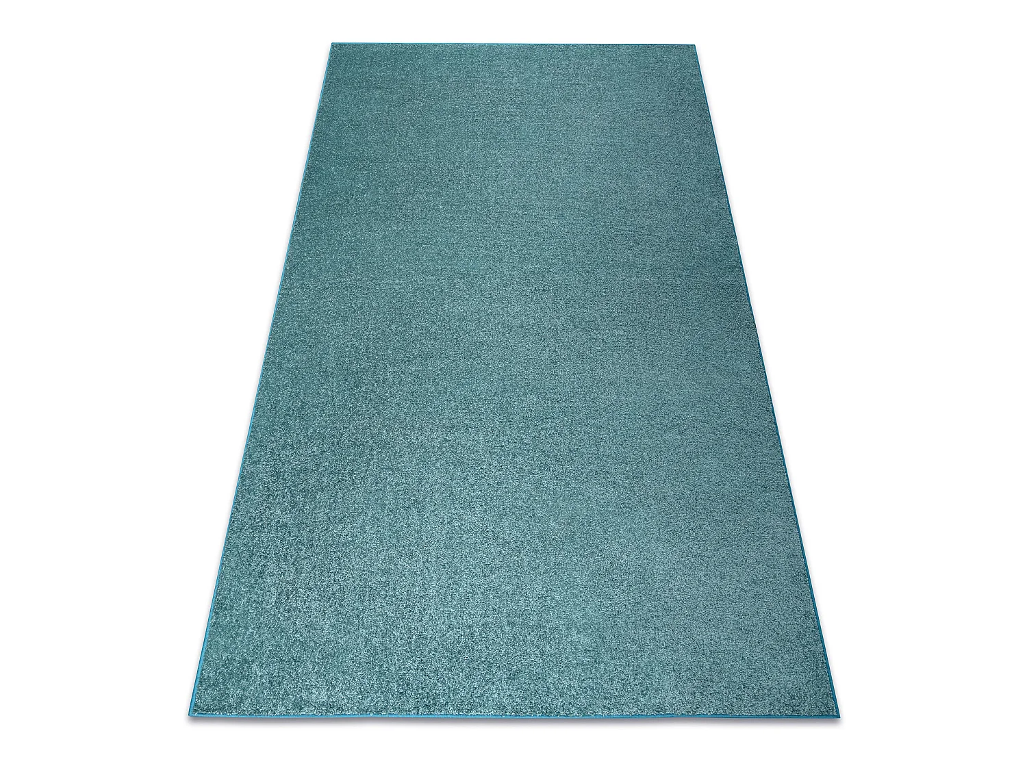TAPIS - MOQUETTE SANTA FE vert 24 plaine couleur unie 100x300 cm