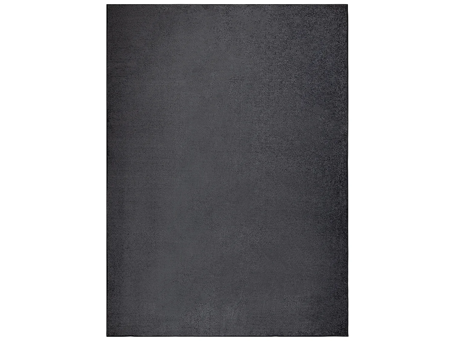 TAPIJT - Vloerbekleding SANTA FE zwart 98, glad , uniform, enkele kleu 200x200 cm