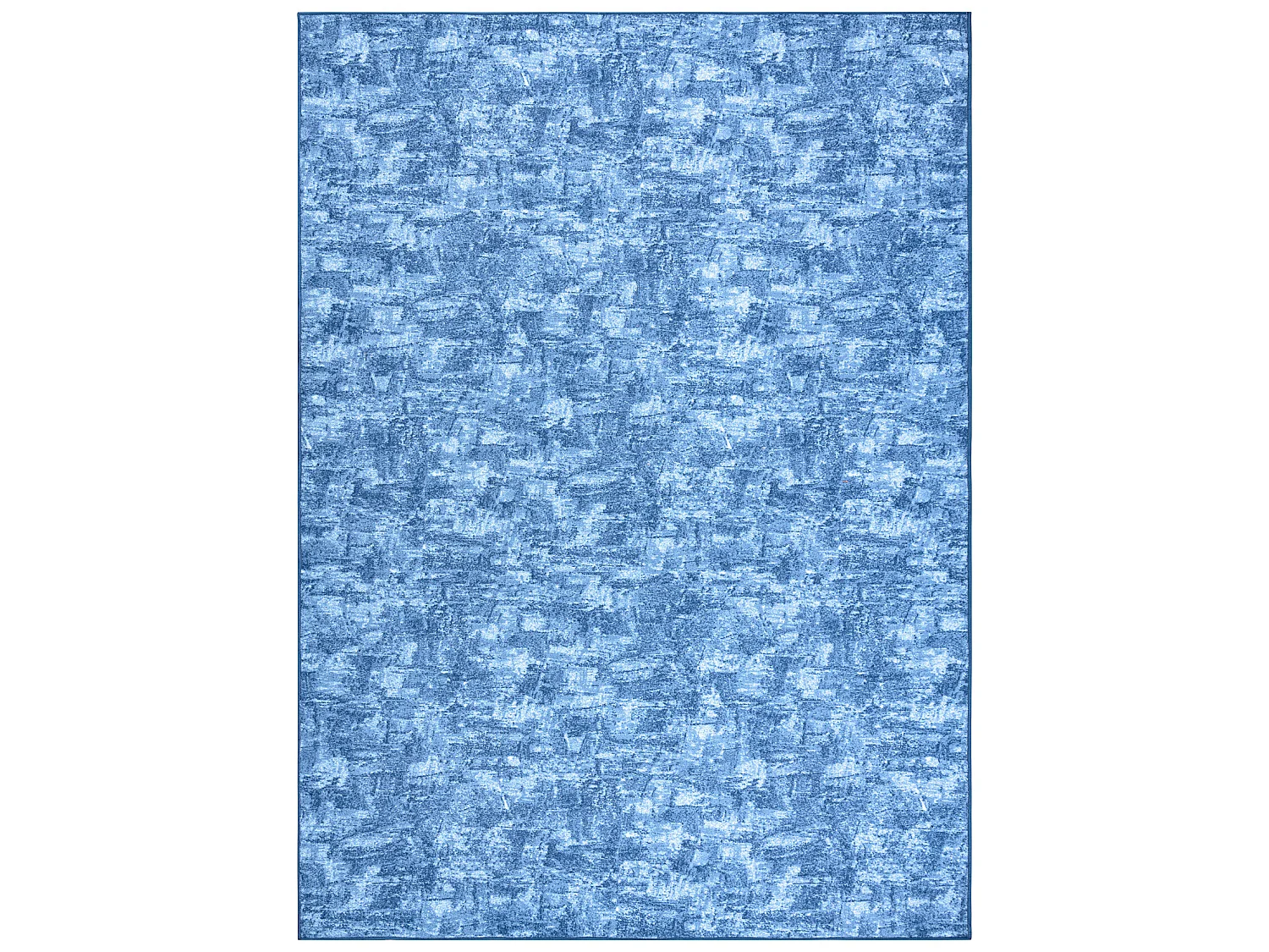 TAPIS - MOQUETTE SOLID bleu 70 BÉTON 150x200 cm
