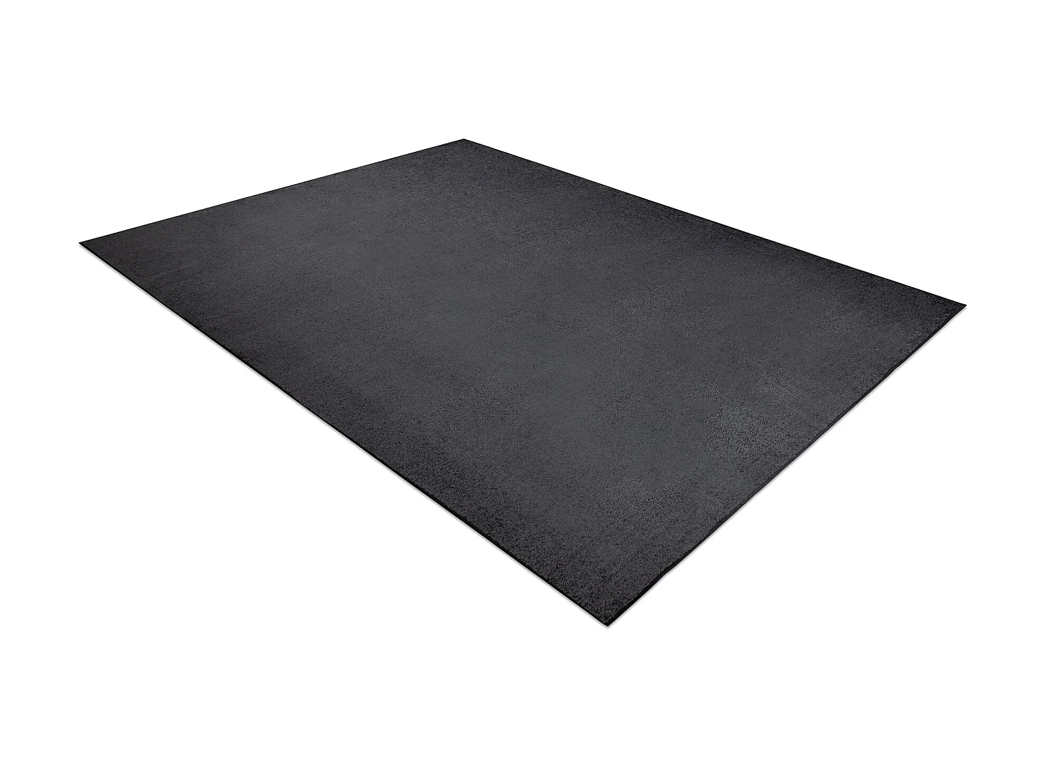 TAPIS - MOQUETTE SANTA FE noir 98 plaine couleur unie 100x150 cm