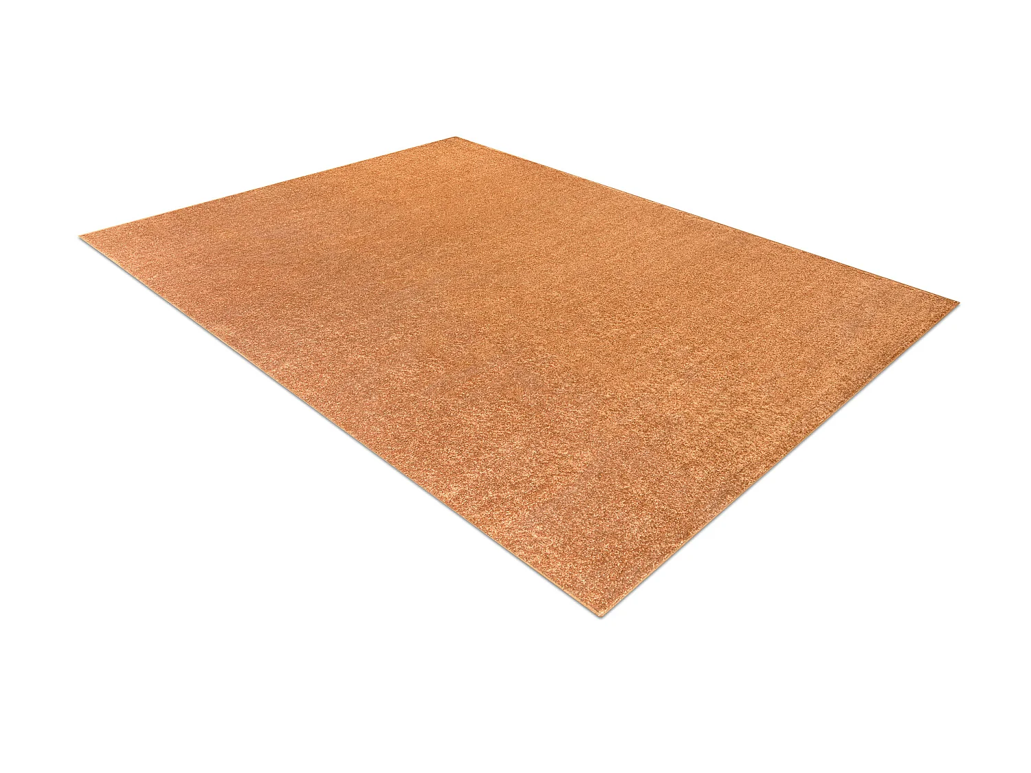 TAPIJT - Vloerbekleding SANTA FE goud 80, glad, uniform, enkele kleur 100x200 cm