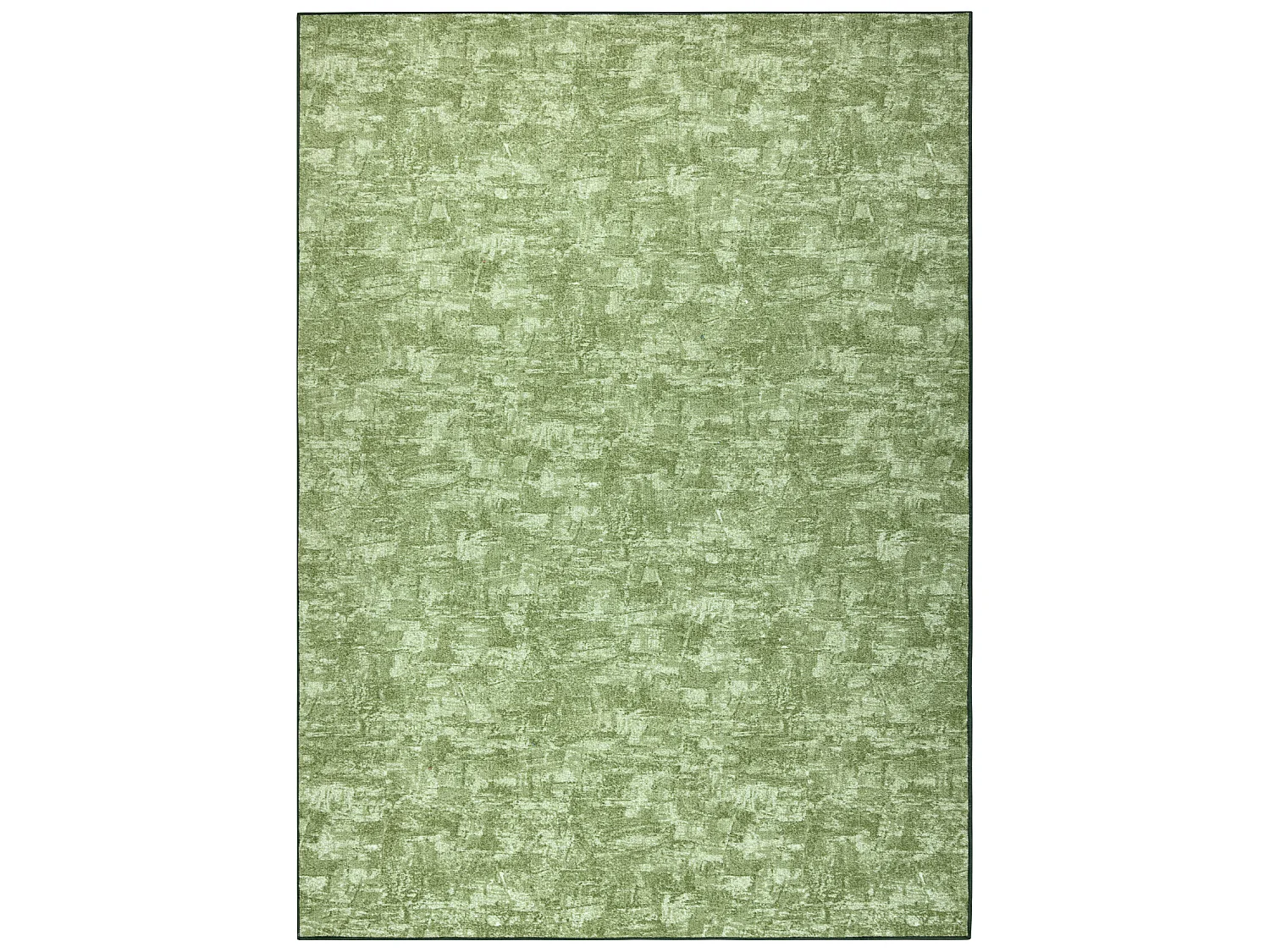 TAPIS - MOQUETTE SOLID vert 20 BÉTON 100x150 cm