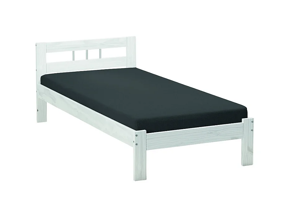 ALASKA - Pack Lit 90x200cm + Sommier 15 Lattes