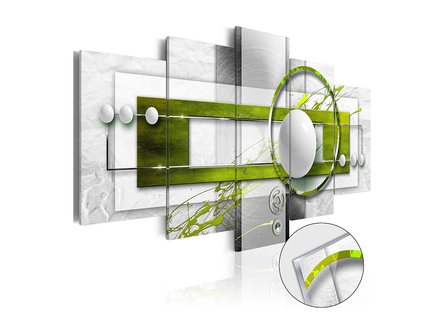 Quadri su vetro acrilico - Green Energy [Glass] - 200x100