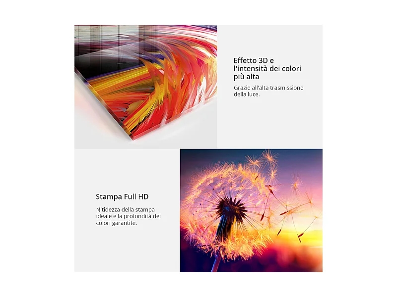 Quadri su vetro acrilico - Green Energy [Glass] - 200x100