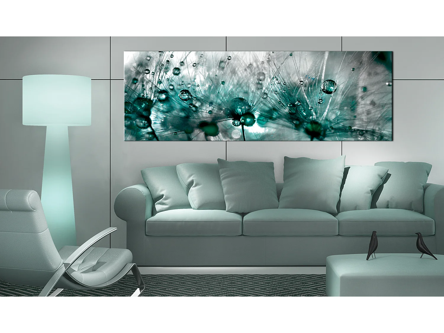 Quadro - Sprinkled Dandelions - 120x40