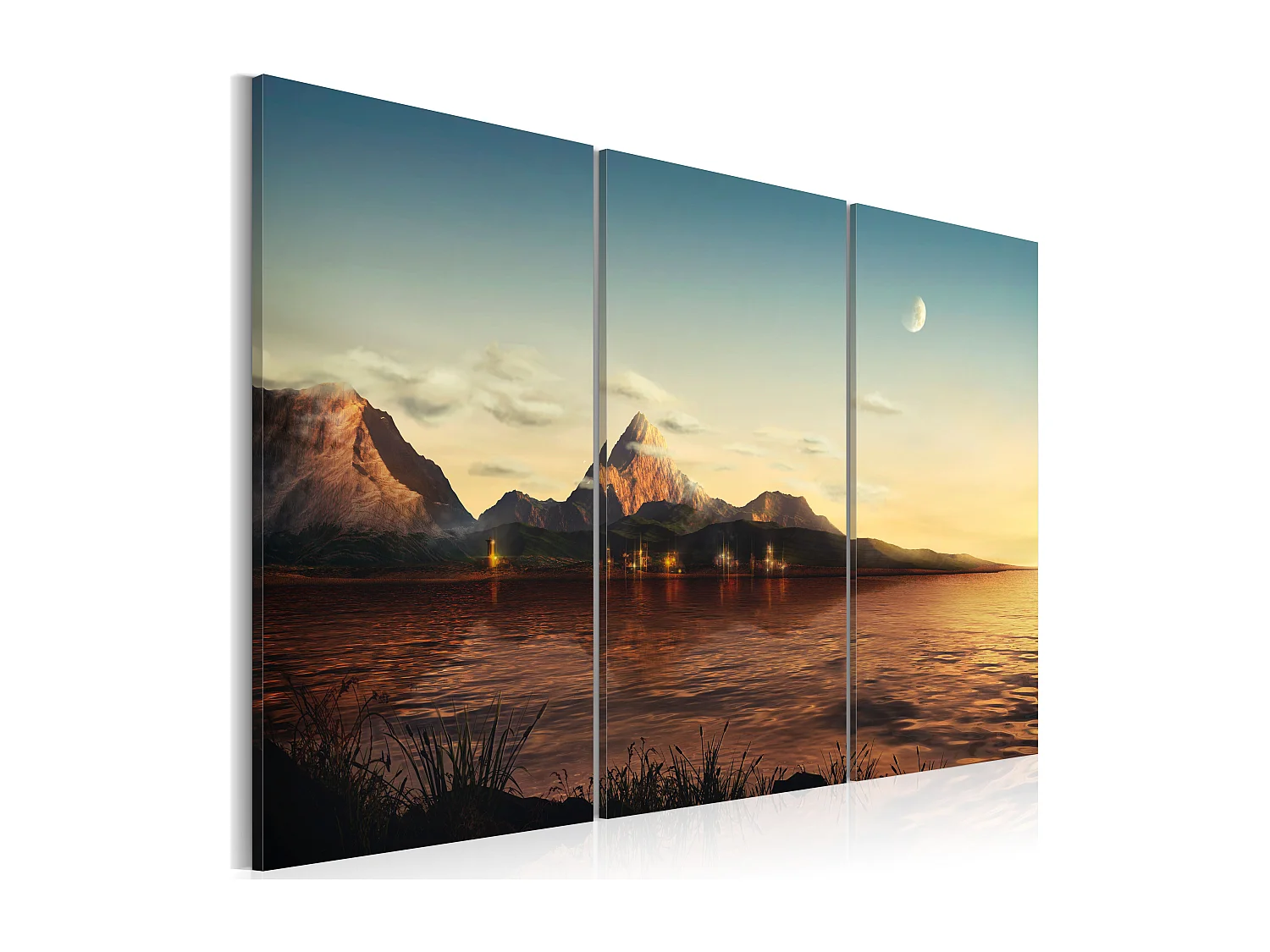 Quadro - Calda serata in montagna - 60x40