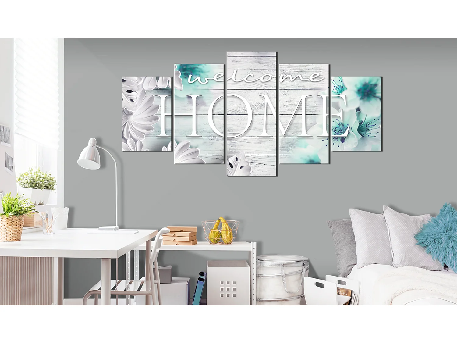 Quadro - Azure Asylum - 100x50