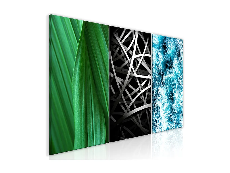 Quadro - Structures in Nature (3 Parts) - 120x60