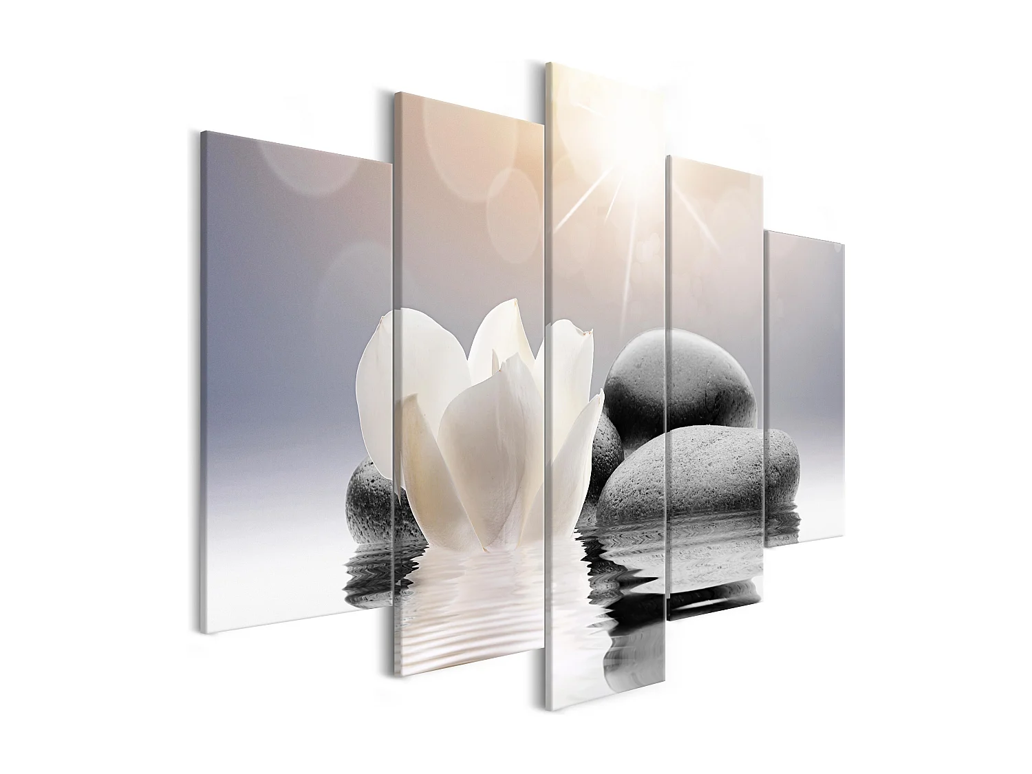 Quadro - Natural Lightness (5 Parts) Wide - 200x100
