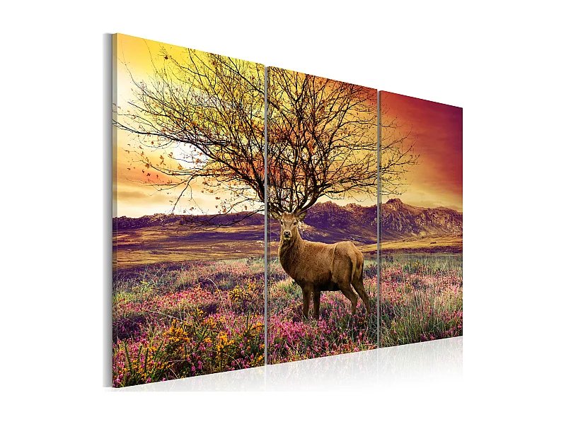 Quadro - Corna fantasiose: trittico - 120x80