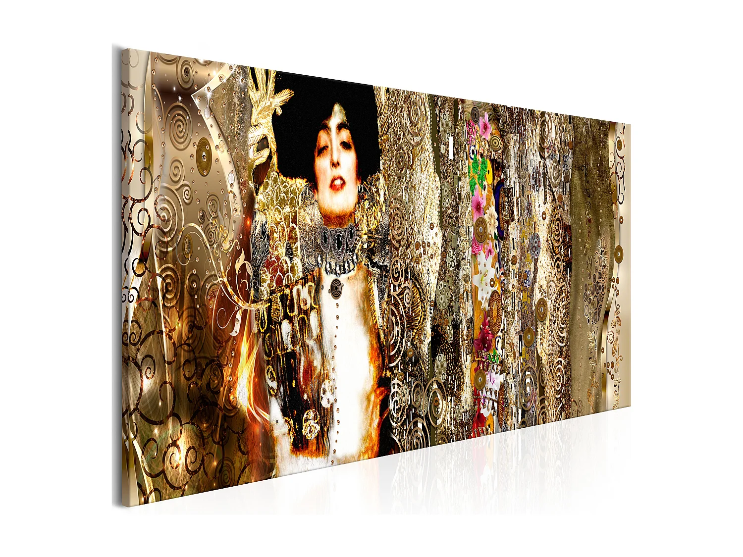 Quadro - Judith and Flowers (1 Part) Narrow - 150x50