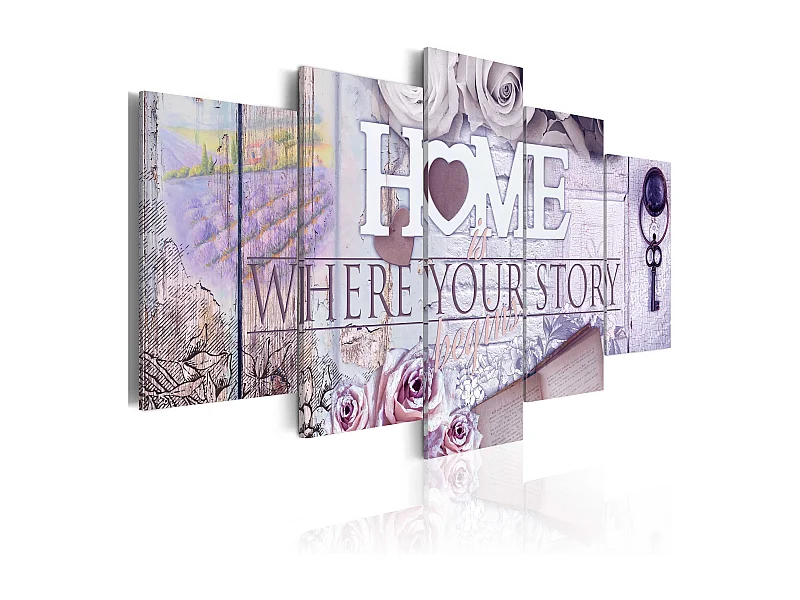 Quadro - Sogno Lavanda  - 100x50