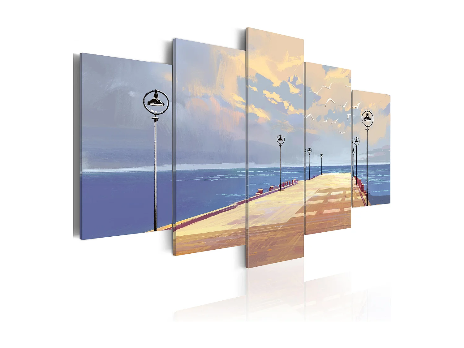 Quadro - Seaside Walk - 100x50