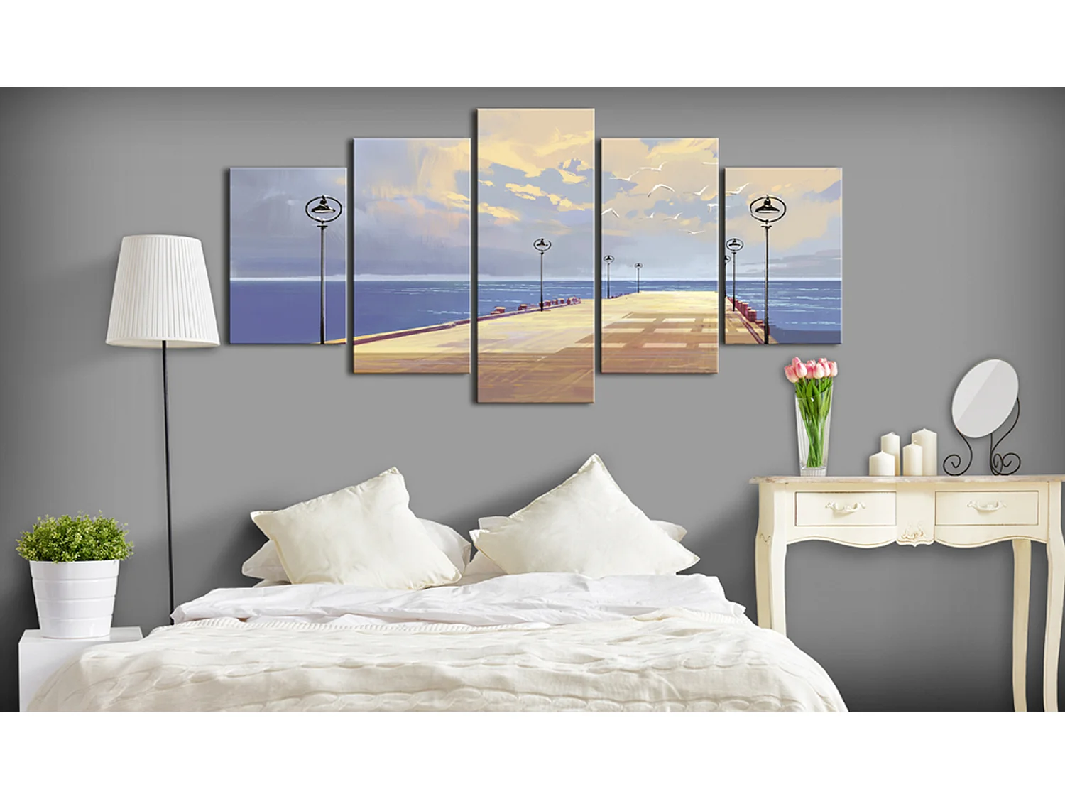 Quadro - Seaside Walk - 100x50