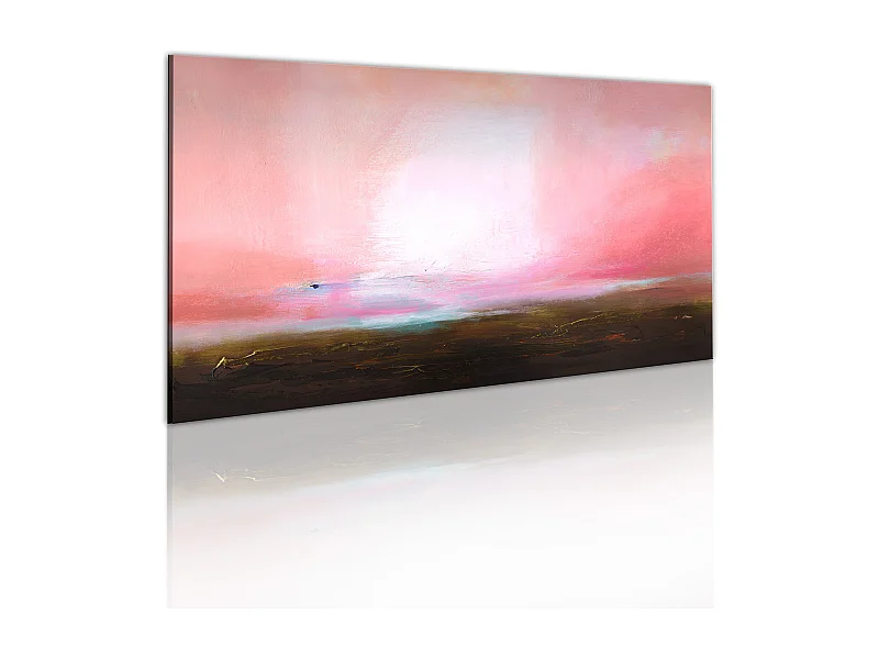 Quadro dipinto - Orizzonte lontano - 120x60