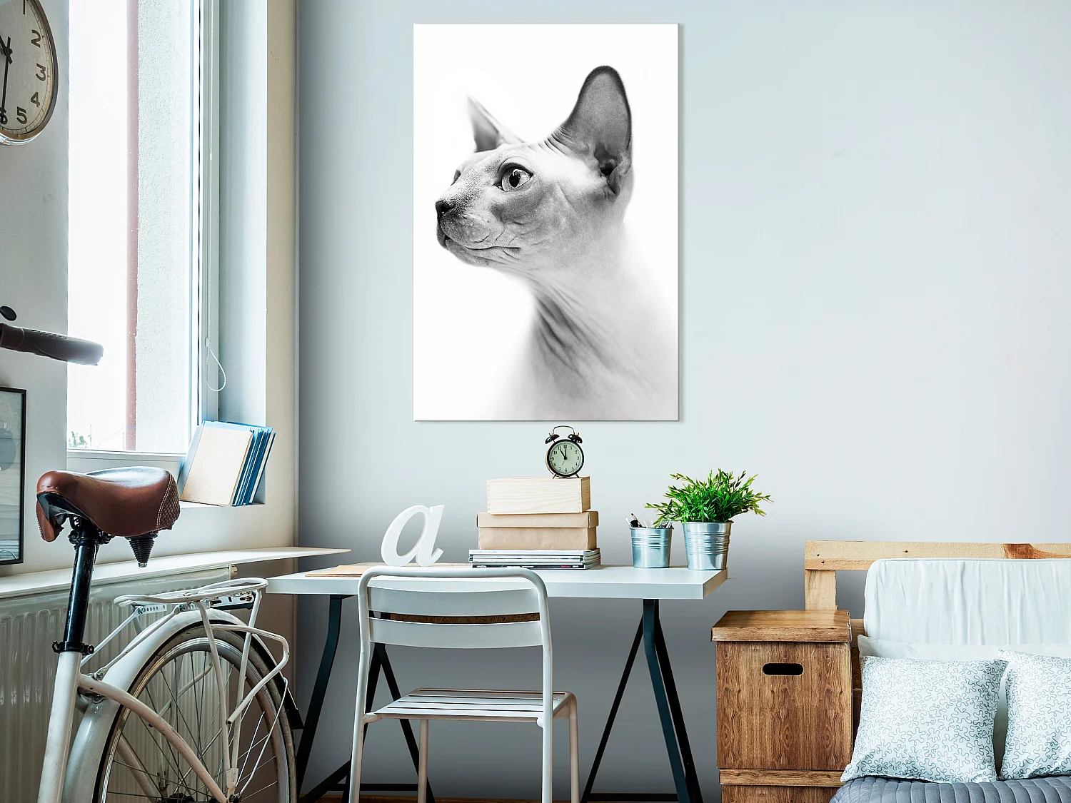 Quadro - Hairless Cat (1 Part) Vertical - 60x90