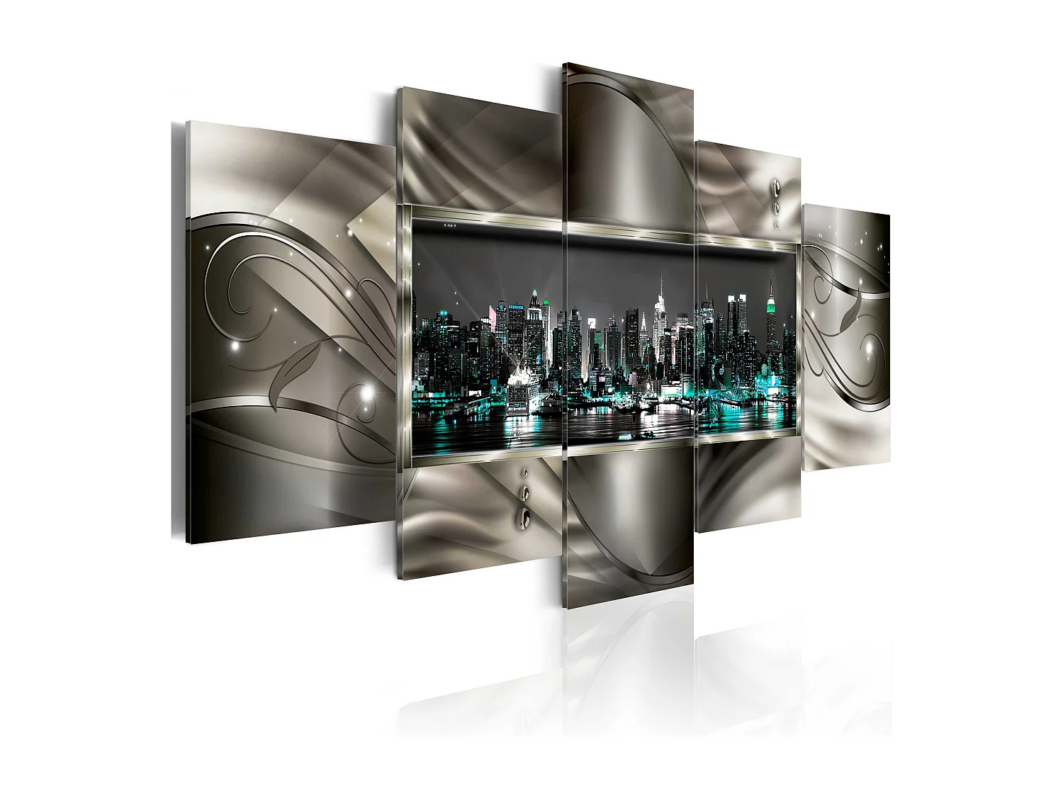 Quadro - Notte a New York - 200x100