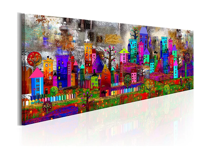 Quadro - Fantasy City - 120x40