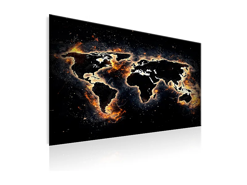 Quadro - Fiery World - 120x80
