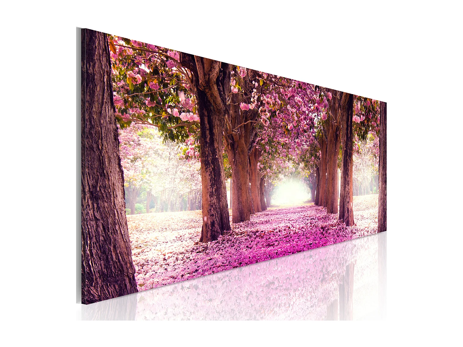Quadro - Fuchsia giardino - 135x45