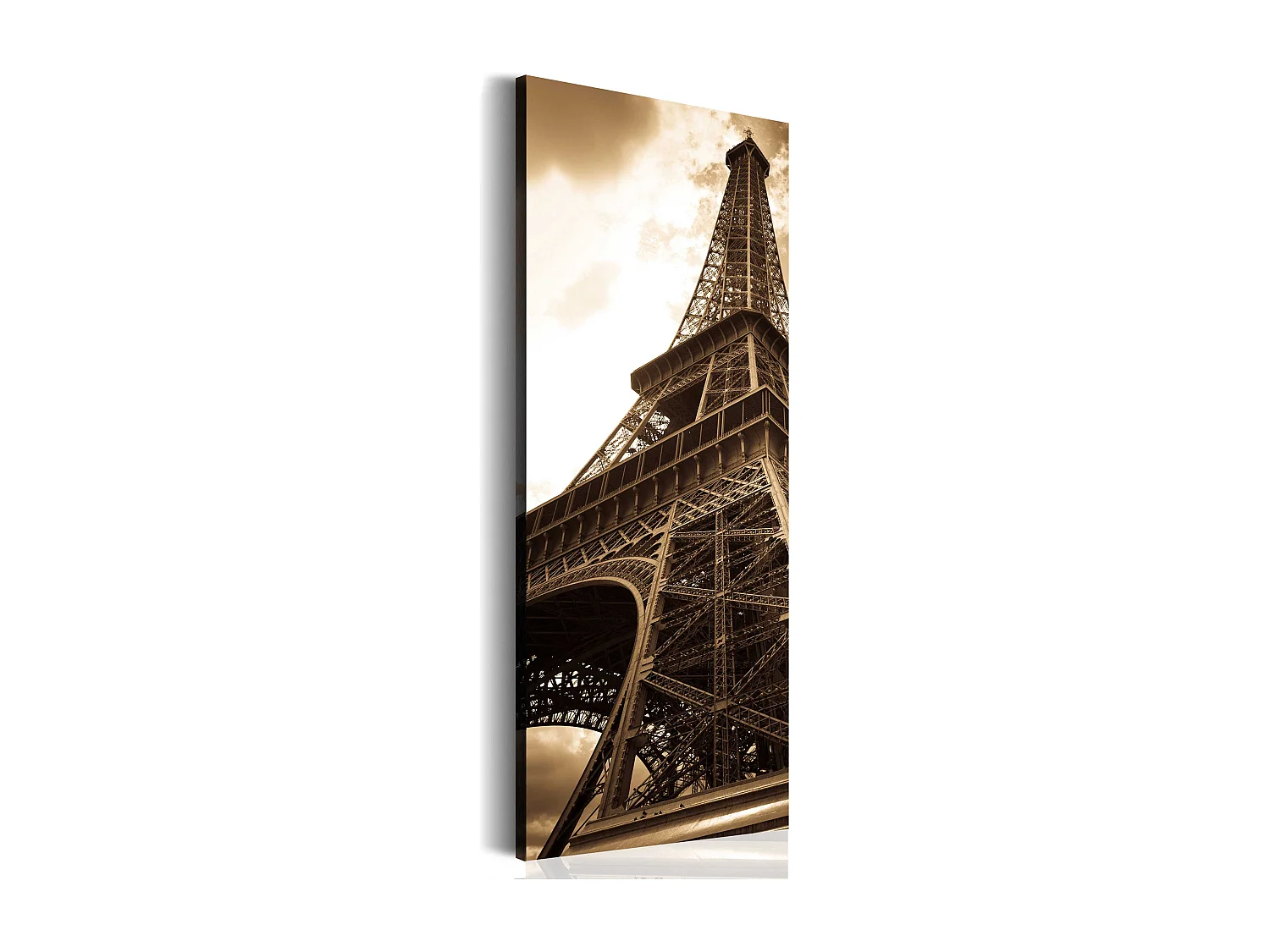 Quadro - Parigi onirico - seppia - 40x120