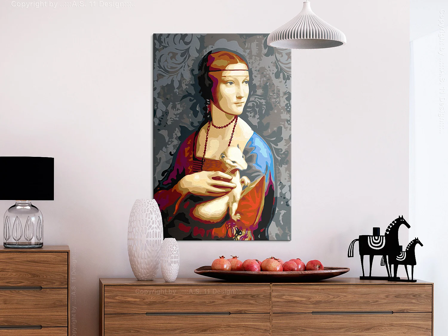 Quadro fai da te - Famous Portrait - 40x60