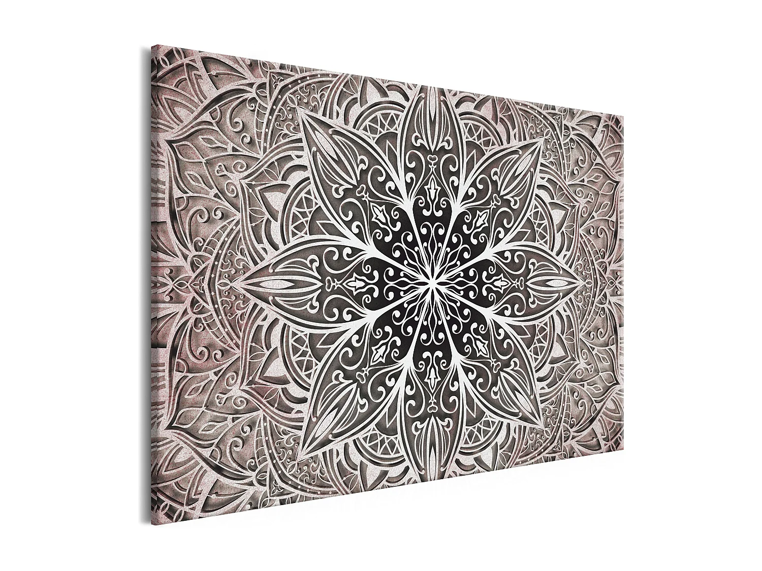 Quadro - Oriental Flowers (1 Part) Narrow Pink - 120x80