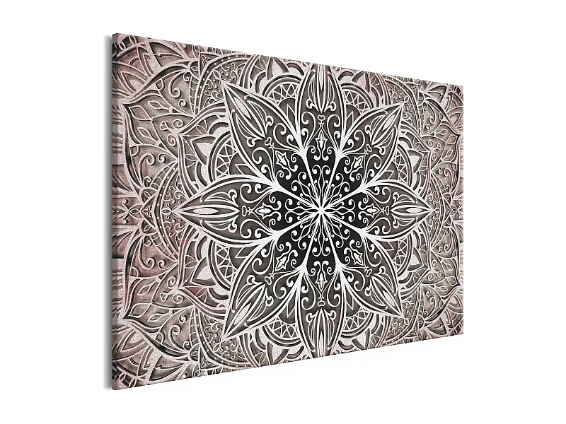 Quadro - Oriental Flowers (1 Part) Narrow Pink - 120x80