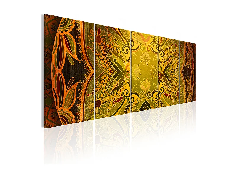 Quadro - Mandala: Flowery Wings - 225x90