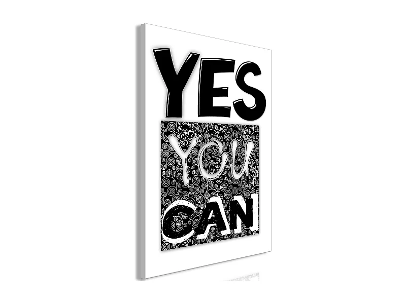 Quadro - Yes You Can (1 Part) Vertical - 60x90