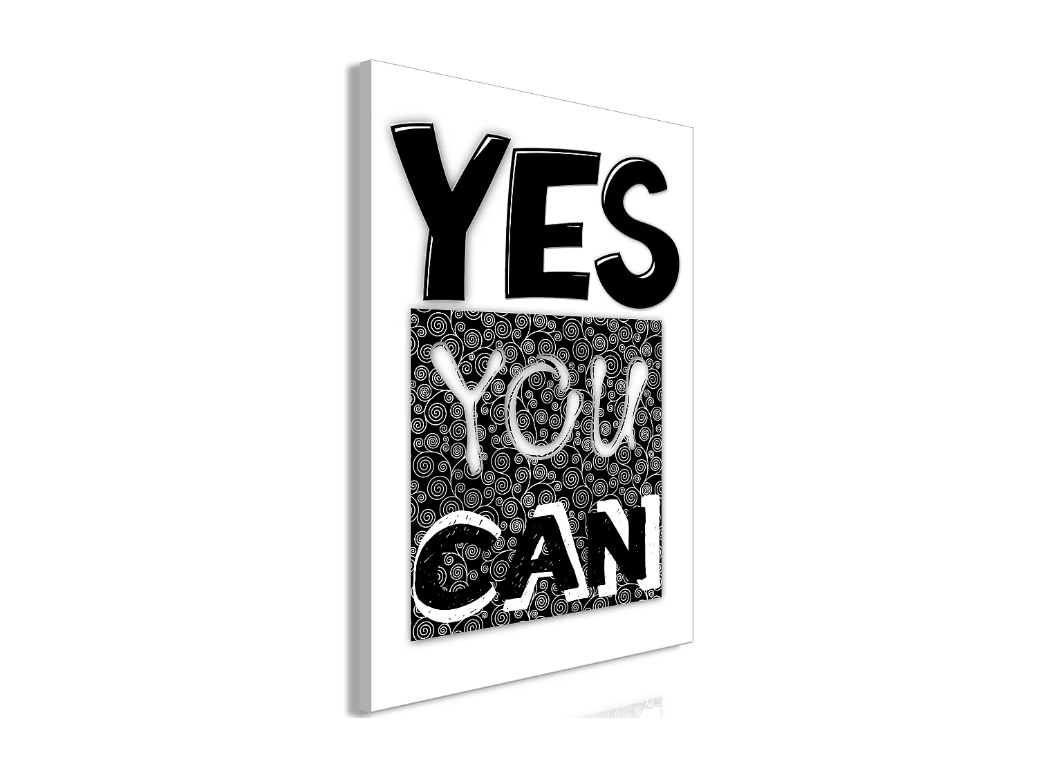 Quadro - Yes You Can (1 Part) Vertical - 60x90