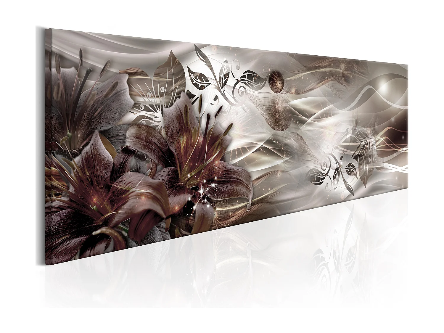 Quadro - Flowery Galaxy - 120x40