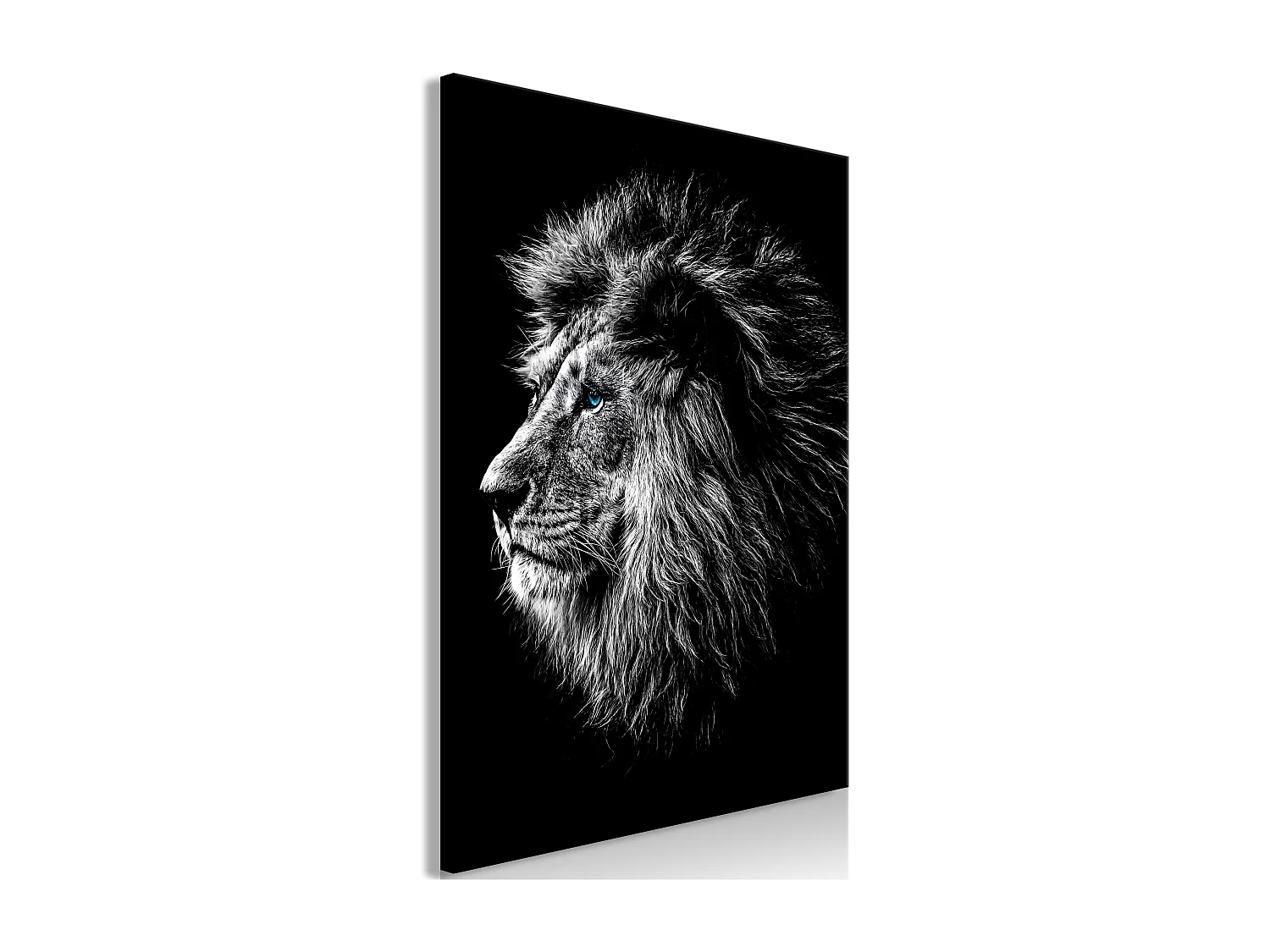 Quadro - Blue-eyed Lion (1 Part) Vertical - 40x60