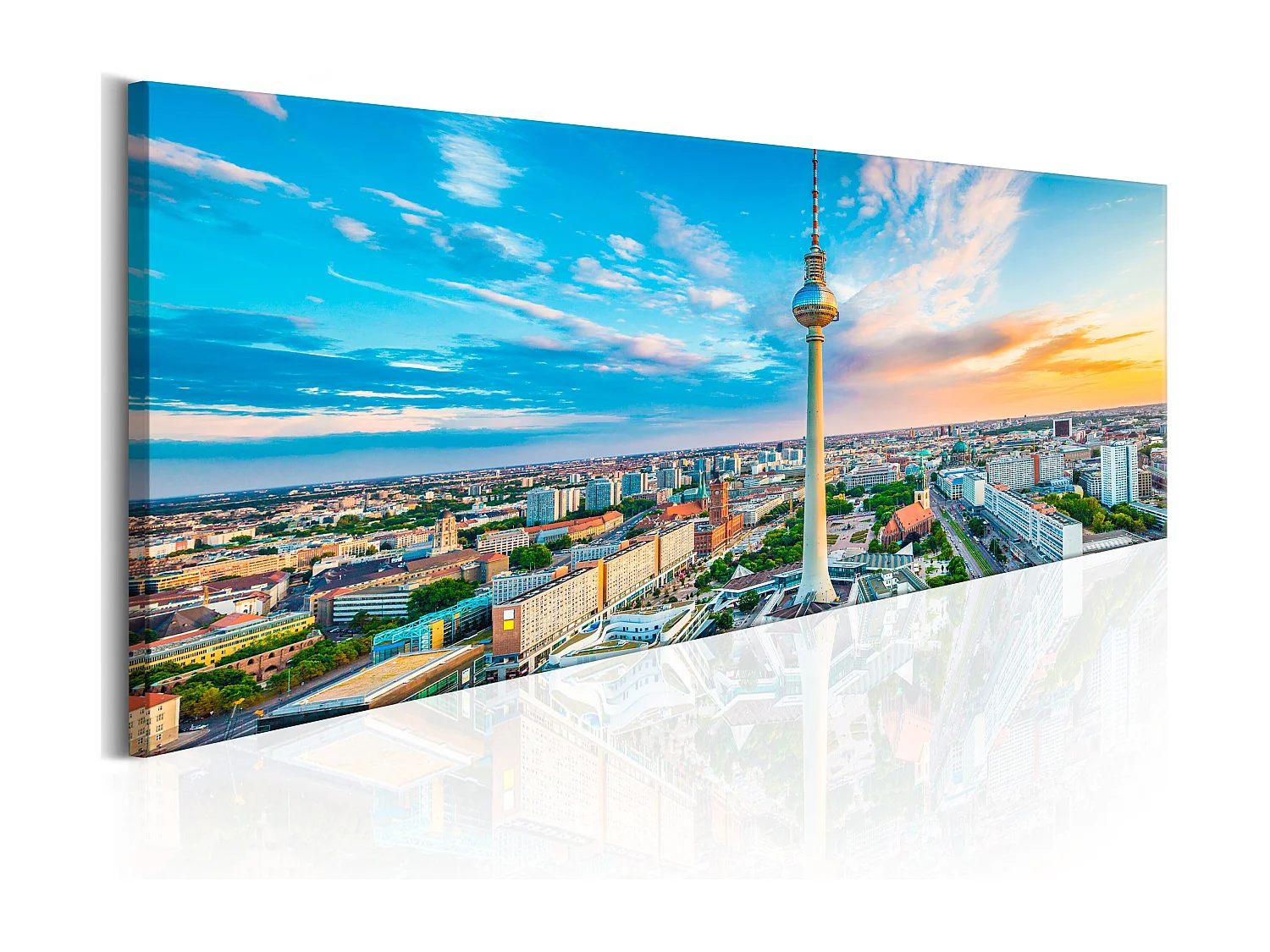 Quadro - Berliner Fernsehturm, Germany - 150x50