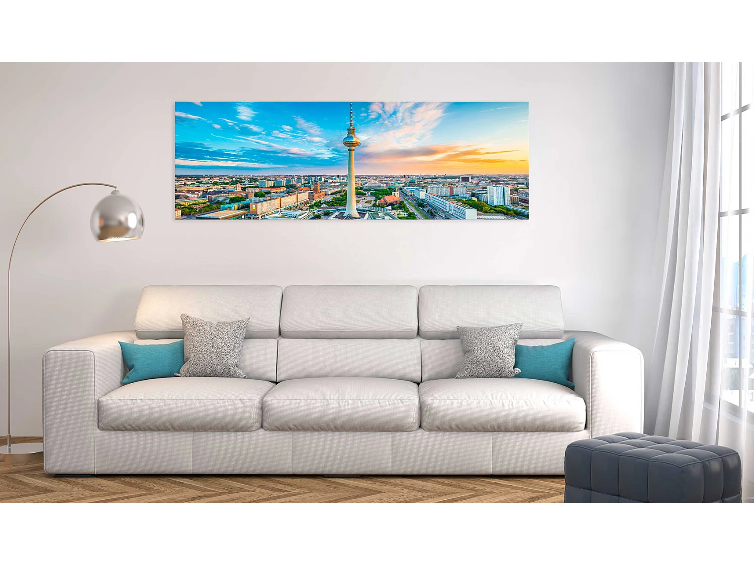 Quadro - Berliner Fernsehturm, Germany - 150x50