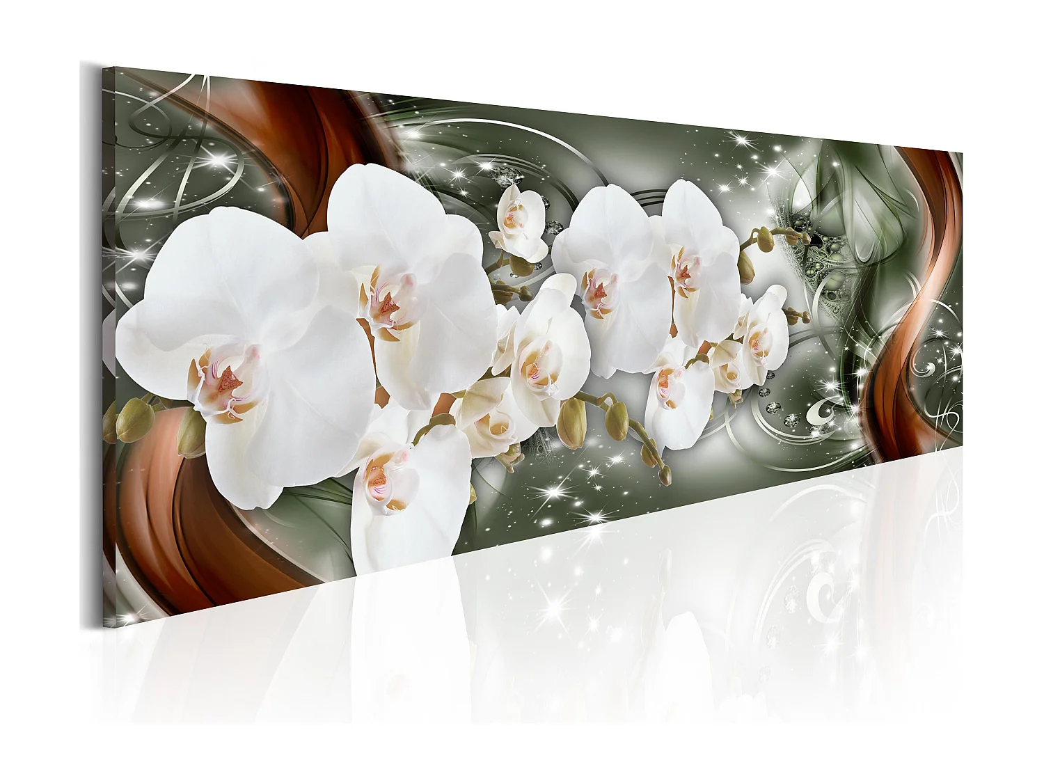 Quadro - Abstract Duet - 150x50