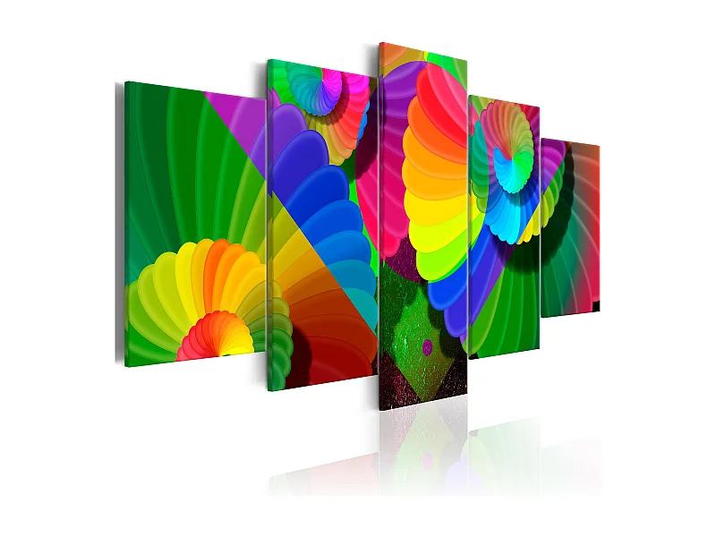 Quadro - Twisted Colours - 100x50
