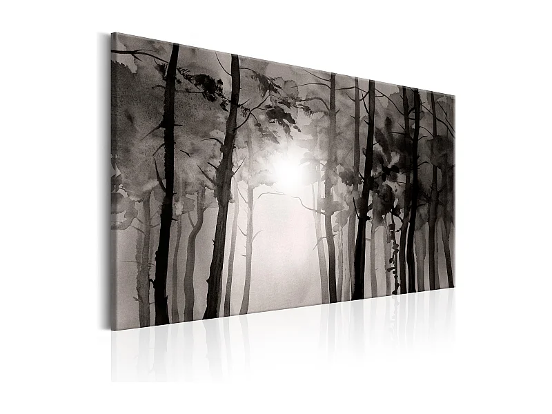 Quadro - Foggy Forest - 120x80