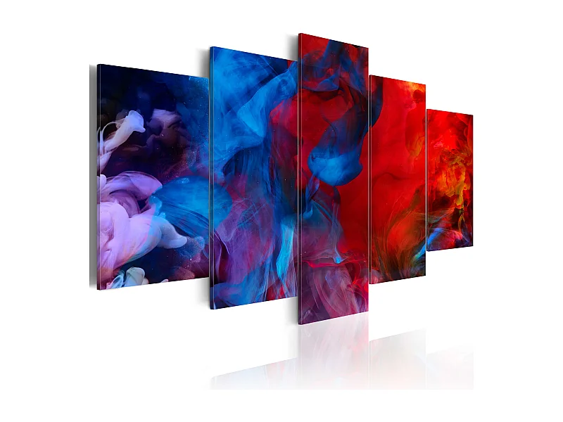 Quadro - Danza dei raggi colorati - 100x50