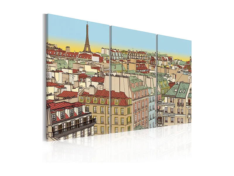 Quadro - Parigi caramellosa - 90x60