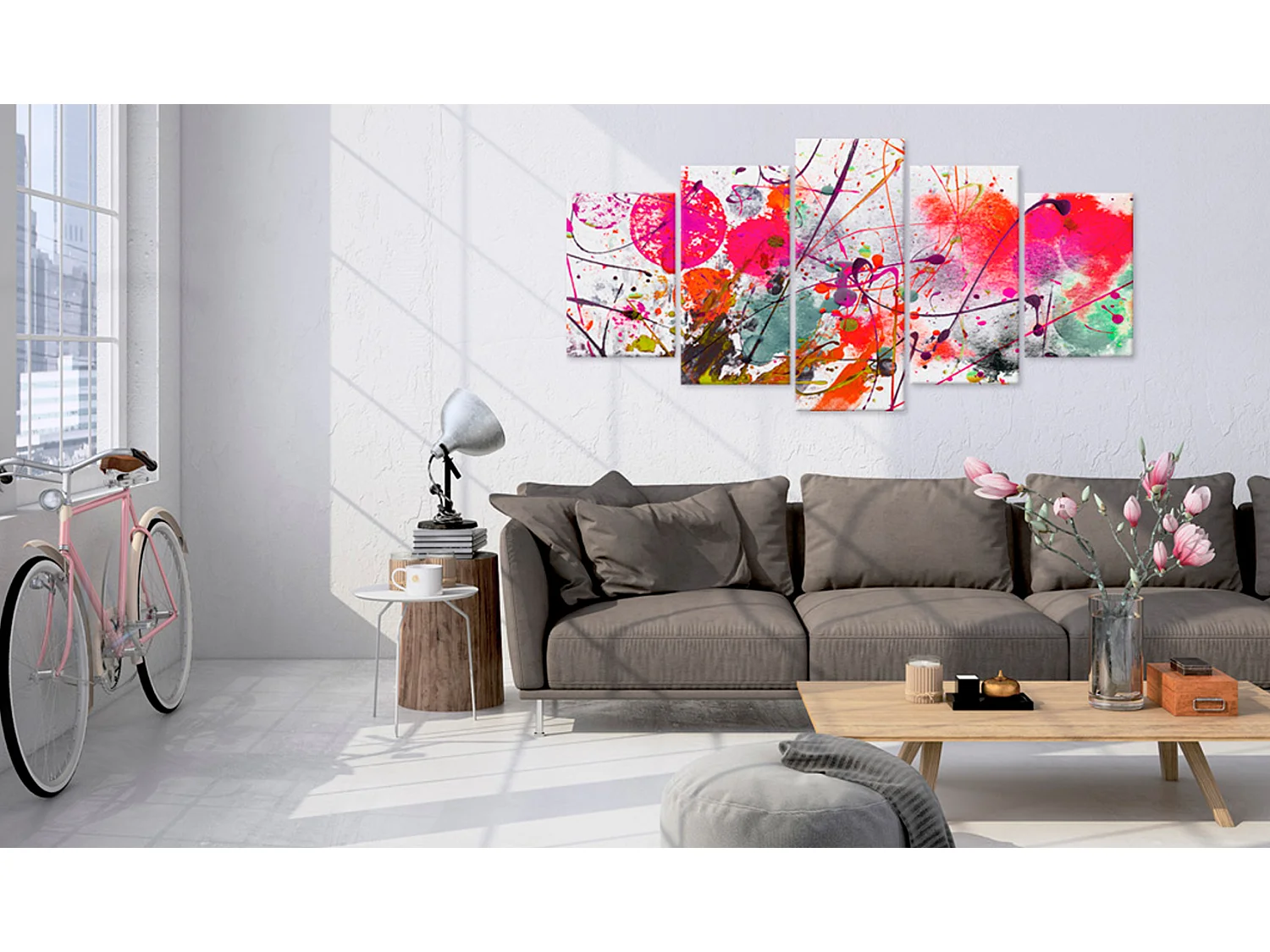 Quadro - Dance of Red - 200x100