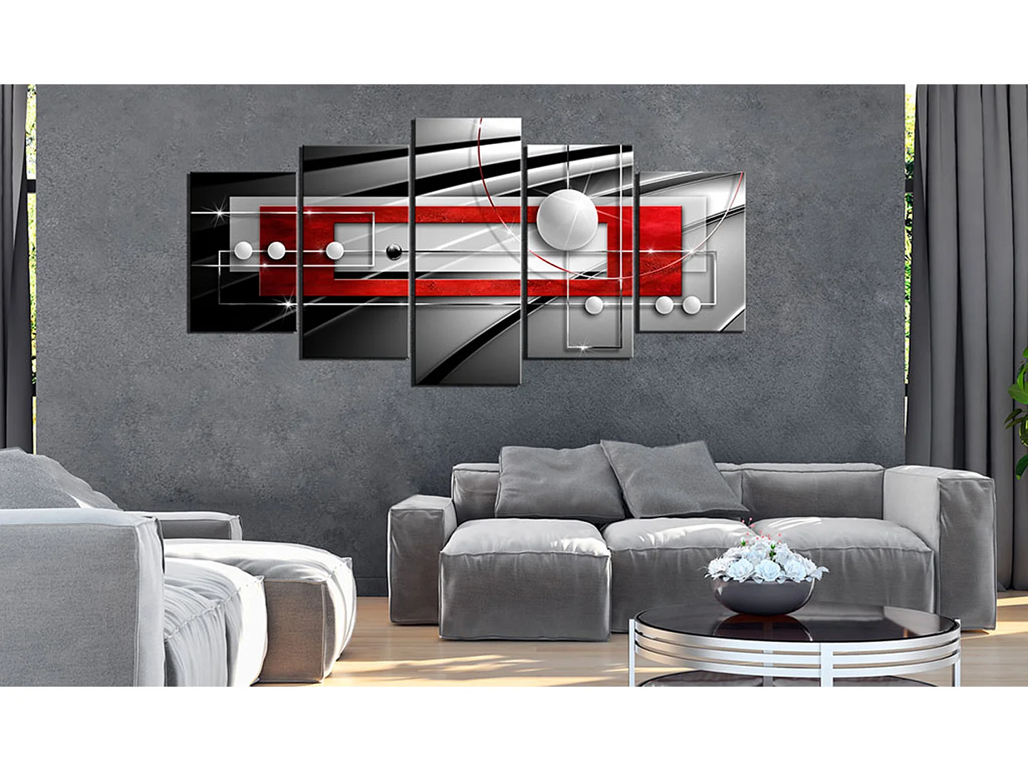 Quadro - Simmetria moderna - 200x100