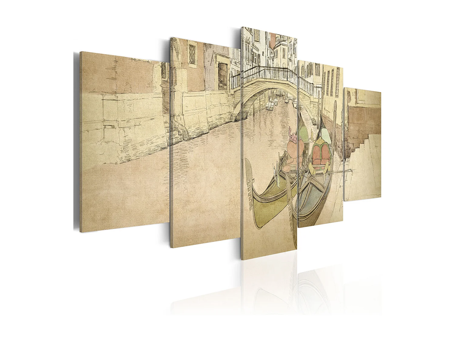 Quadro - Venezia e gondole - 200x100