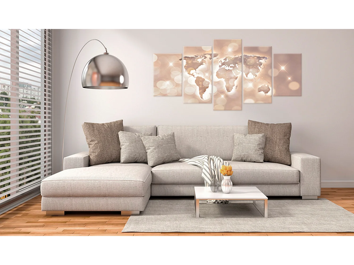 Quadro -  Trail of Light - 100x50