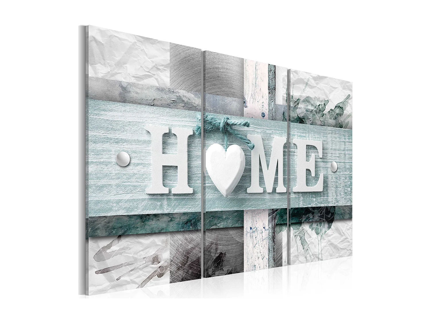 Quadro - Turquoise Fusion - 90x60