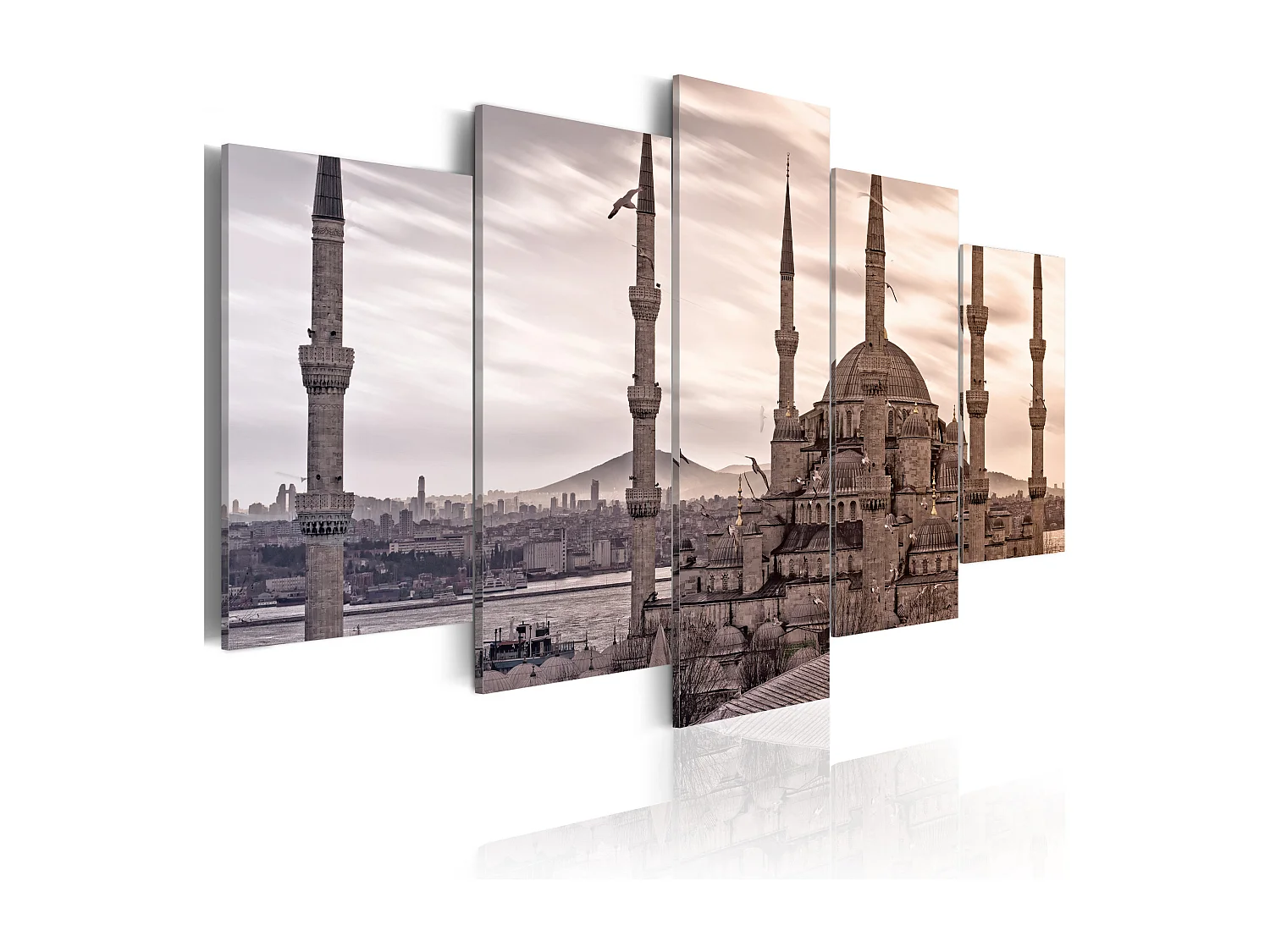 Quadro - Moschea in Medio Oriente - 100x50