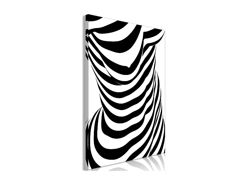 Quadro - Zebra Woman (1 Part) Vertical - 80x120