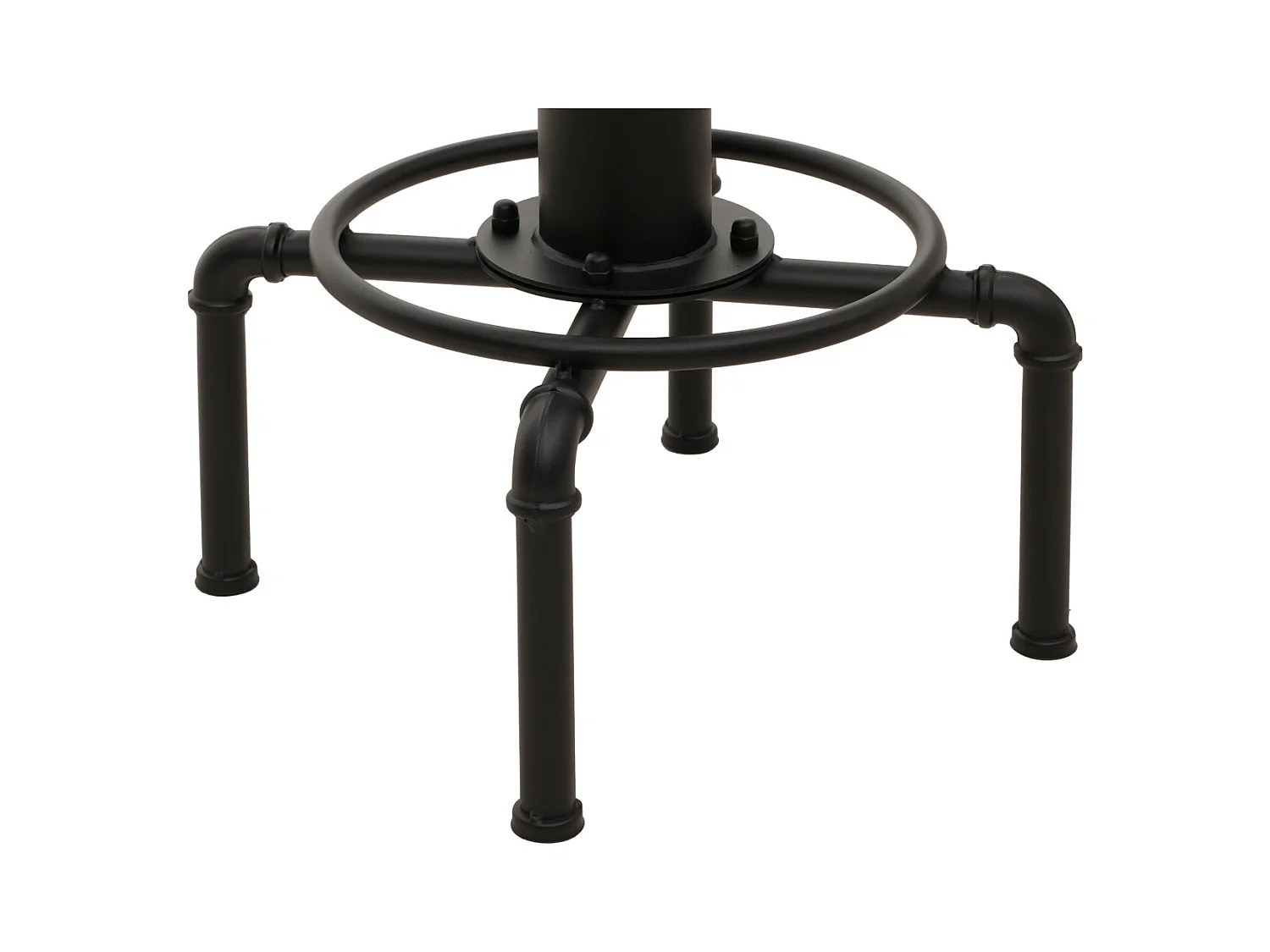 Stołki barowe MCW-N23 (zestaw 2 szt.),  czarne